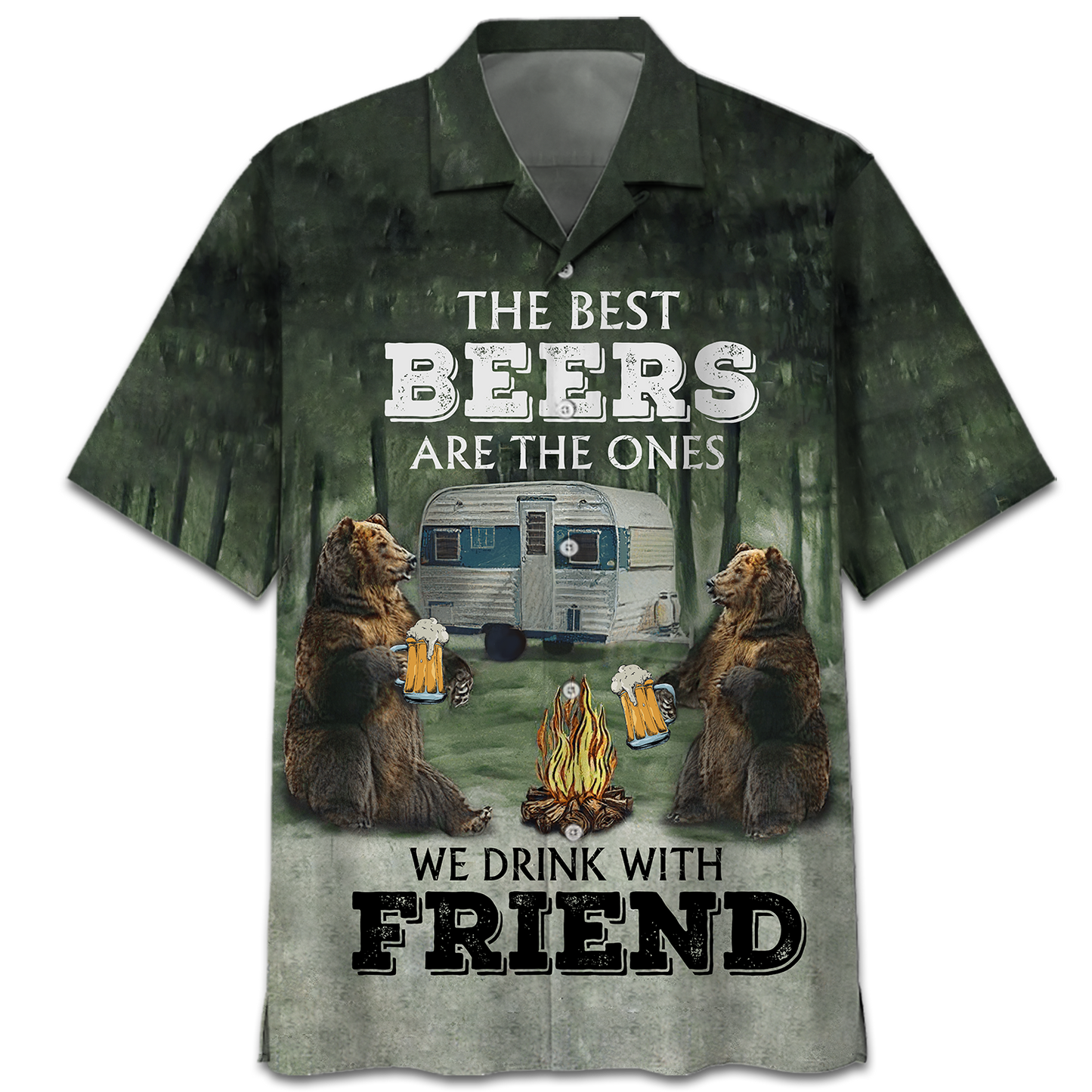 We Drink With Friend Hawaii Shirt Hawaiian