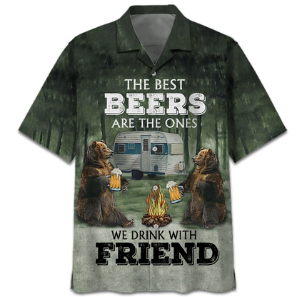 We Drink With Friend Hawaii Shirt Hawaiian