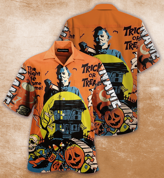 Horror Movie Halloween Hawaiian Shirt | For Men & Women | Adult | HW9204