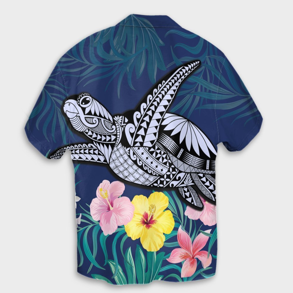 Hawaii Tropical Turtle Hawaiian Shirt - AH