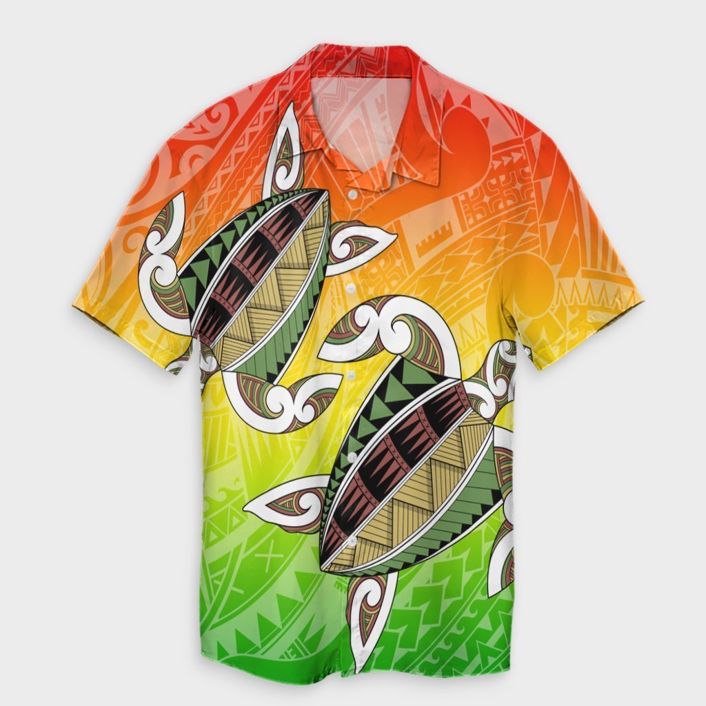 Hawaii Turtle Kanaka Maoli Hawaiian Shirt - AH