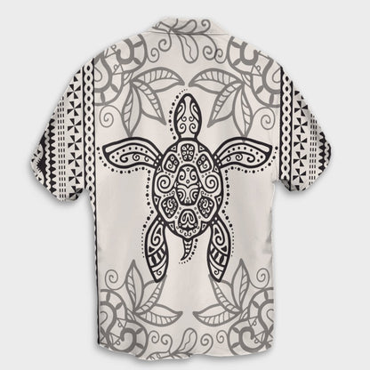 Hawaii Turtle Pattern Hawaiian Shirt - AH