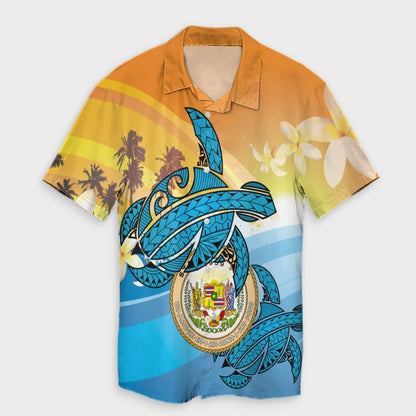 Hawaii Turtle Sea Cost Of Arm Hawaiian Shirt - AH