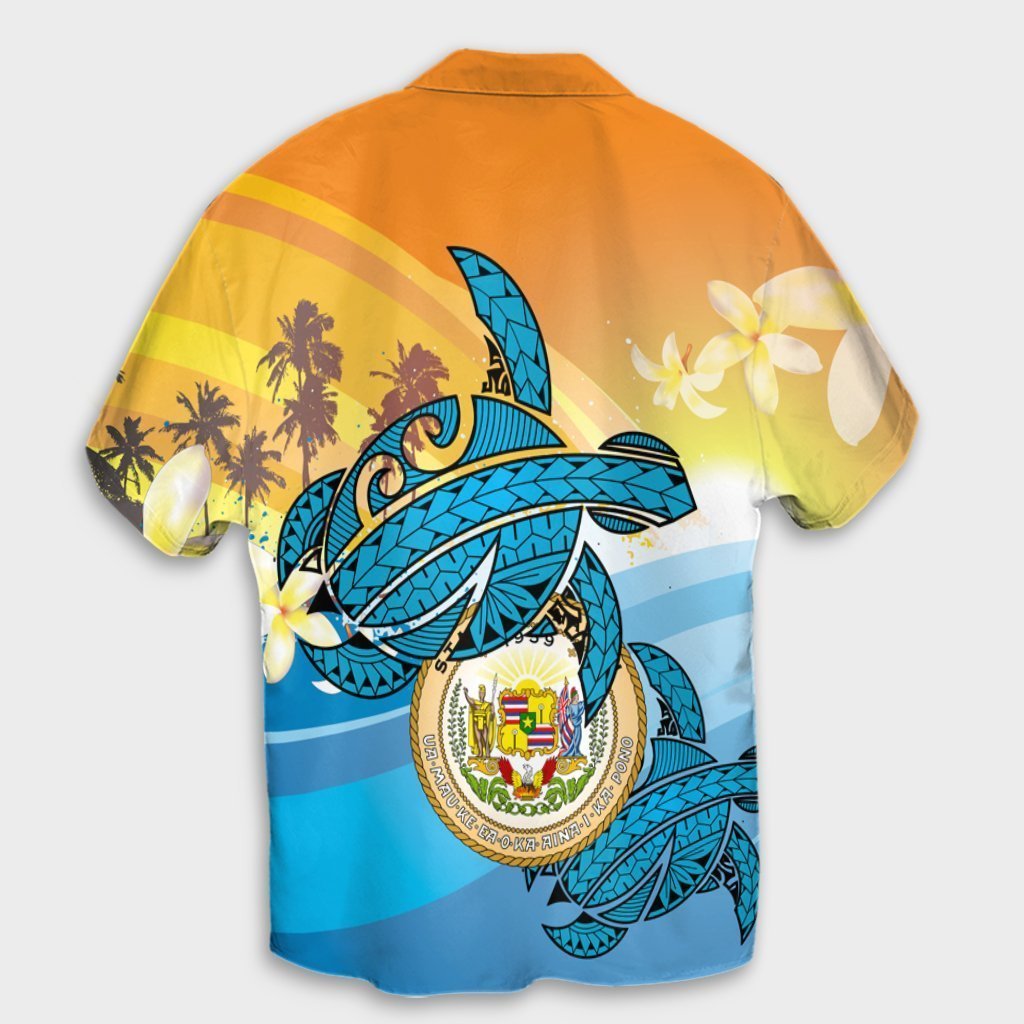 Hawaii Turtle Sea Cost Of Arm Hawaiian Shirt - AH