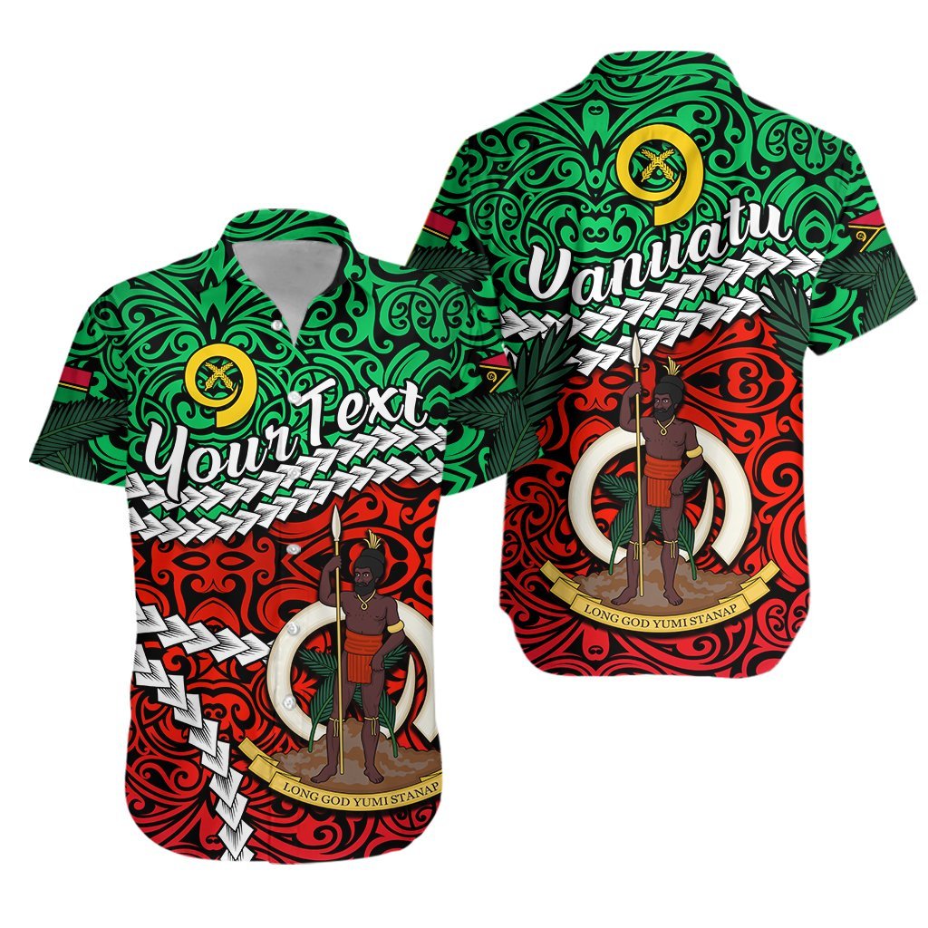 (Custom Personalised) Vanuatu Hawaiian Shirt Simple LT13