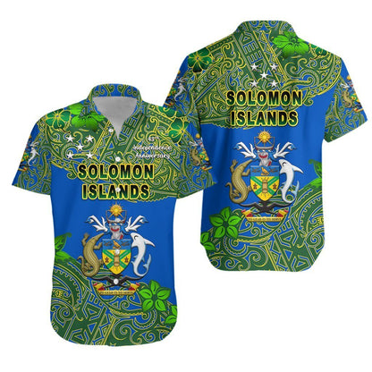 Solomon Islands Hawaiian Shirt 43rd Independence Anniversary - Unique Vibes LT8