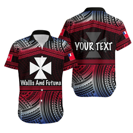 (Custom Personalised) Wallis And Futuna Hawaiian Shirt Polynesian LT6