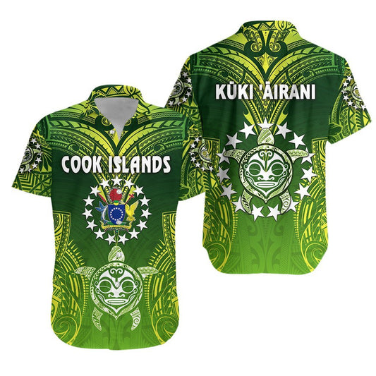 Cook Islands Hawaiian Shirt Happy Independence Anniversary LT8