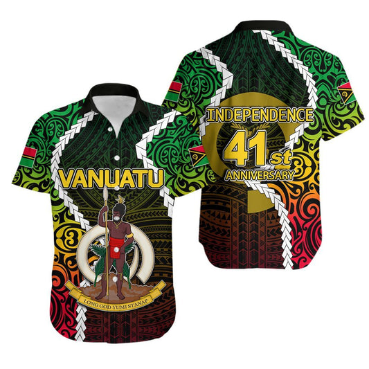 Vanuatu Hawaiian Shirt Independence Day Special Style LT6