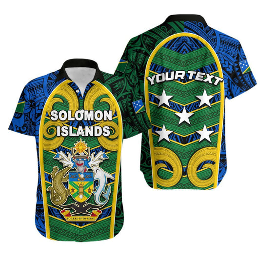 (Custom Personalised)Solomon Islands Independence 43rd Hawaiian Shirt LT6