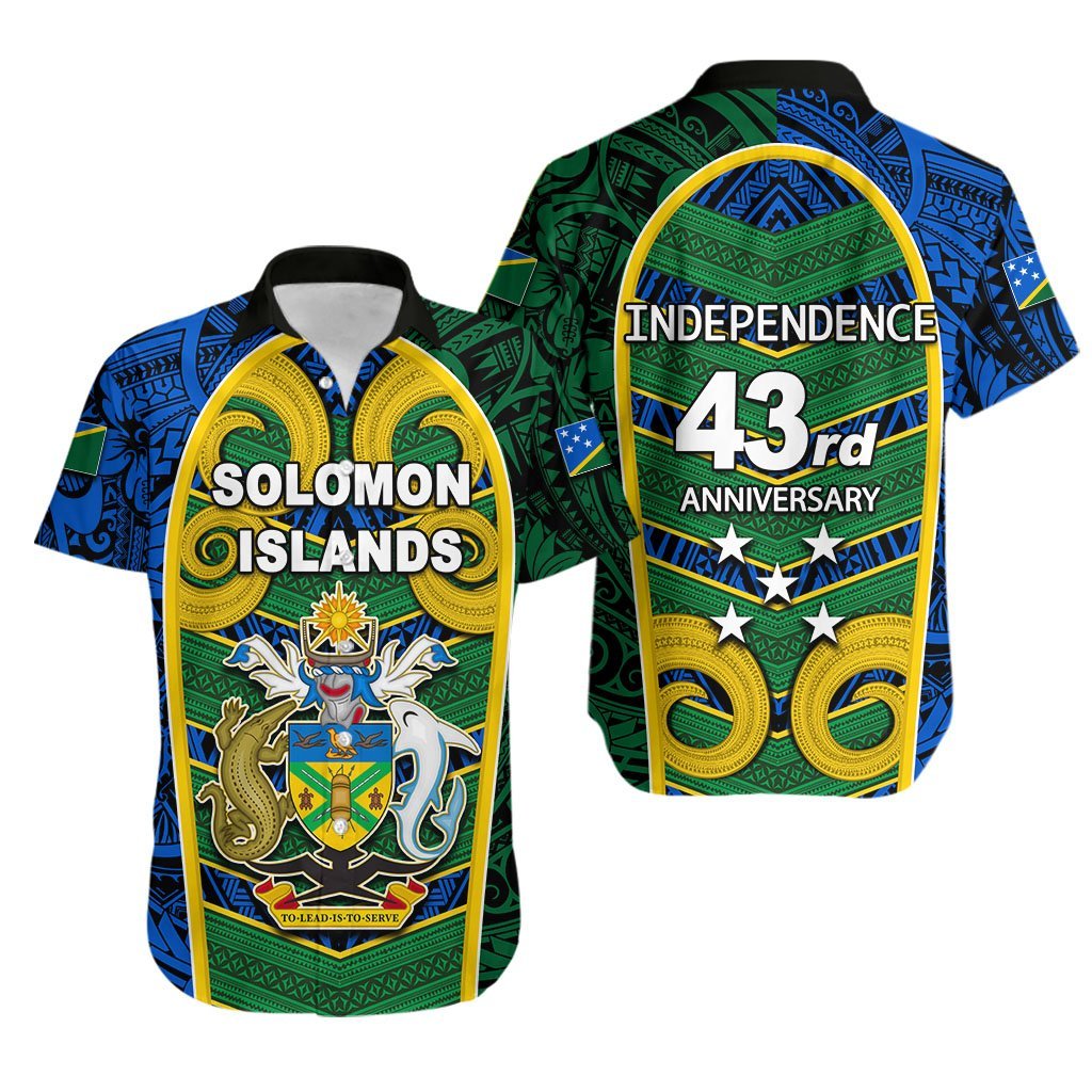 Solomon Islands Independence 43rd Hawaiian Shirt LT6