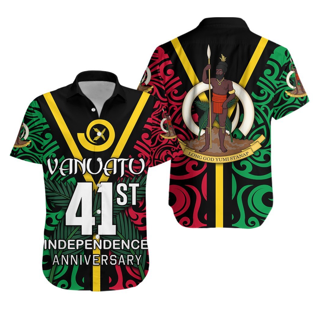 Vanuatu 41st Independence Anniversary Hawaiian Shirt LT4