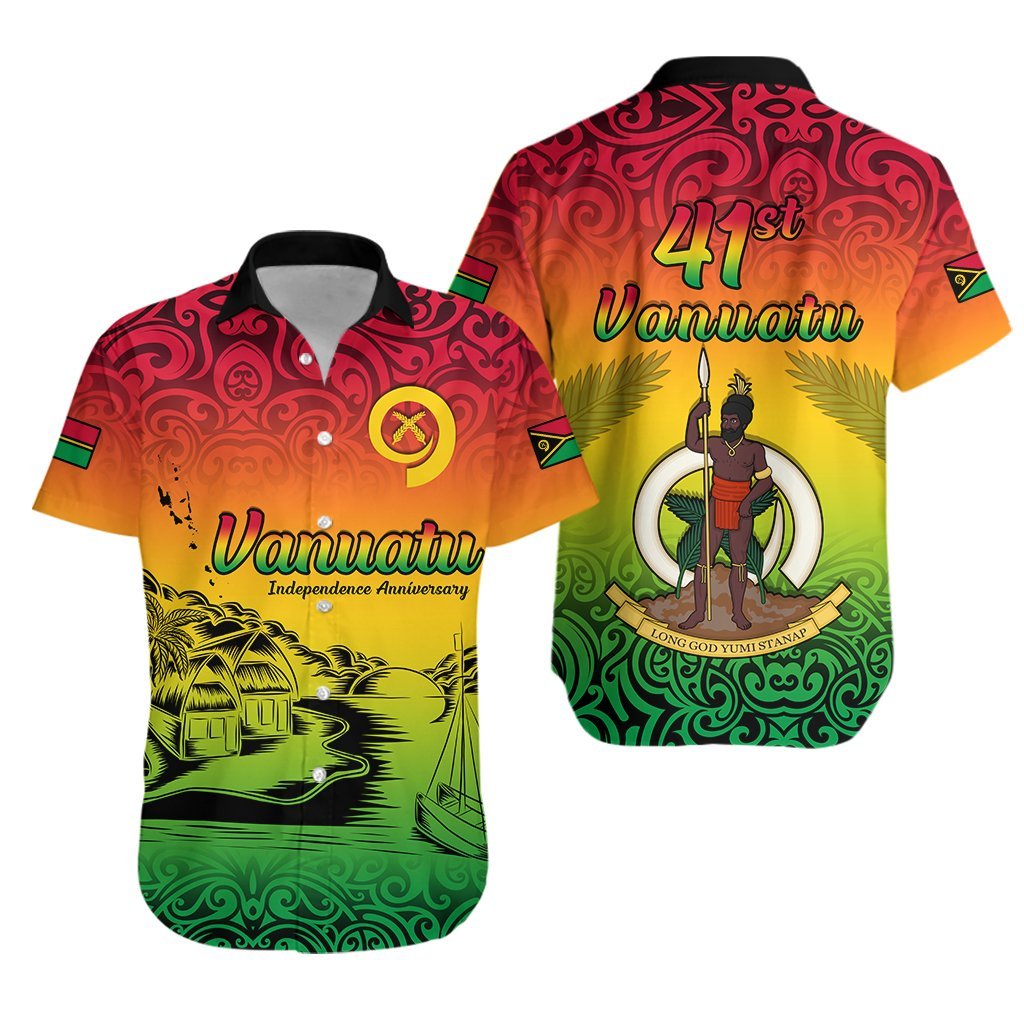 Vanuatu Peaceful Hawaiian Shirt - Independence Anniversary LT13