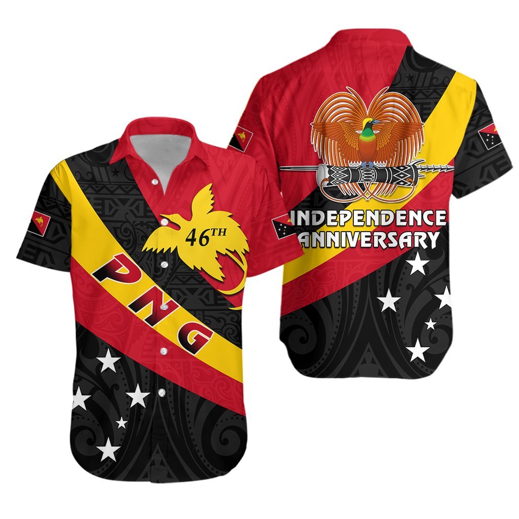 Papua New Guinea Hawaiian Shirt Happy Independence Day LT13