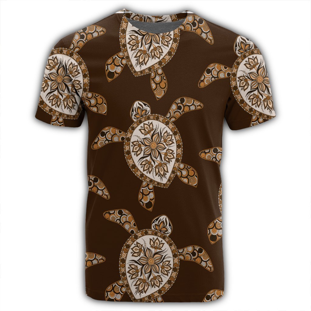 Hawaiian Old School Turtle T-Shirt - AH