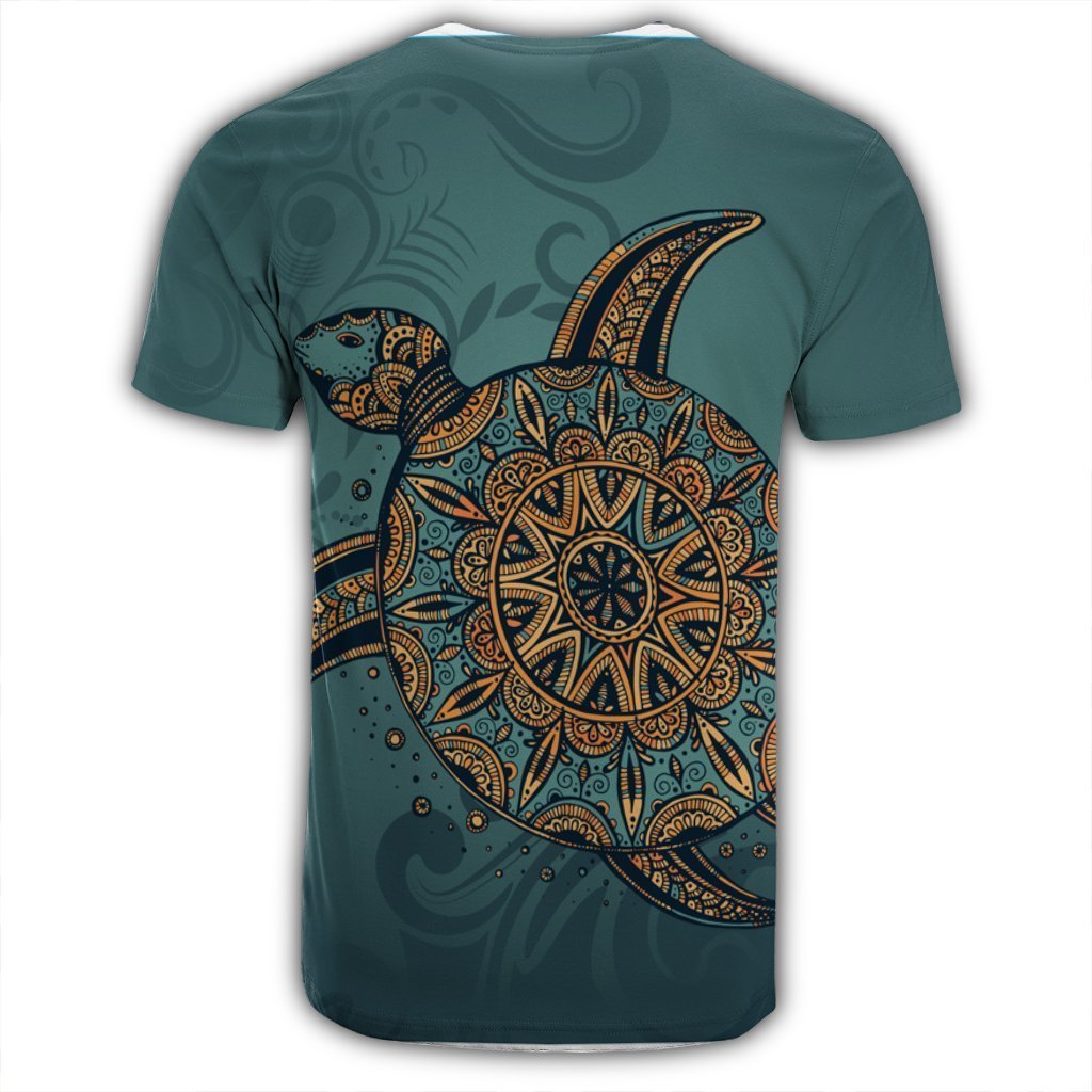 Hawaiian Skillful Turtle Polynesian T-Shirt - AH