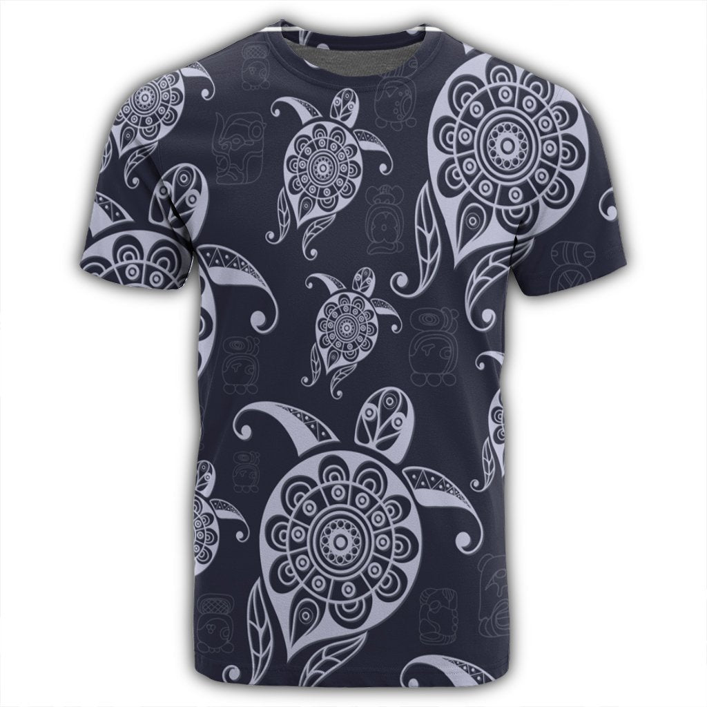 Hawaiian Turtle Pattern Wonderfull T-Shirt - AH