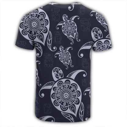 Hawaiian Turtle Pattern Wonderfull T-Shirt - AH