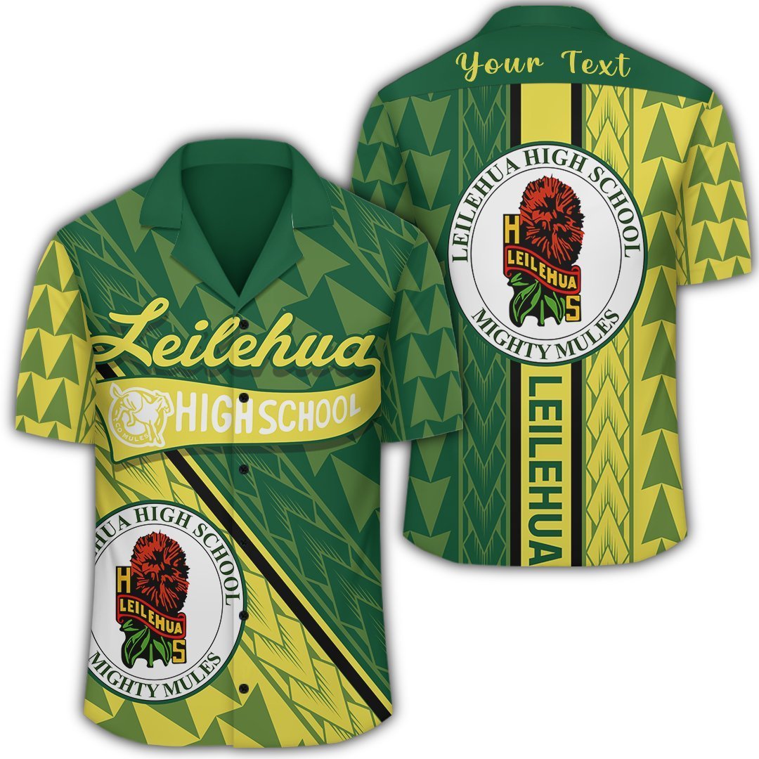 (Personalized) Hawaii Hawaiian Shirt - Leilehua High Hawaiian Shirt - Energetic - AH