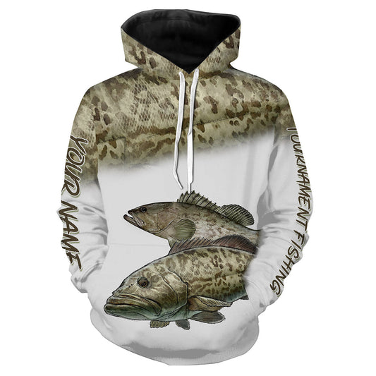 Gag Grouper tournament fishing customize name all over print shirts personalized gift NQS184 Hoodie