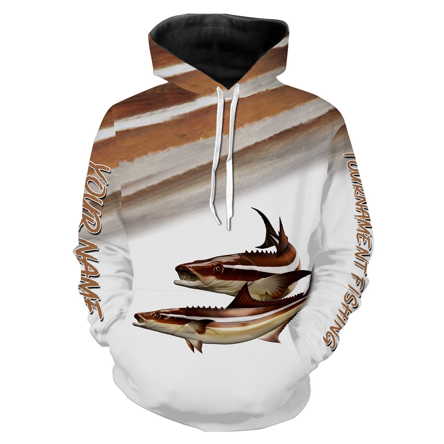 Cobia tournament fishing customize name all over print shirts personalized gift NQS183 Hoodie