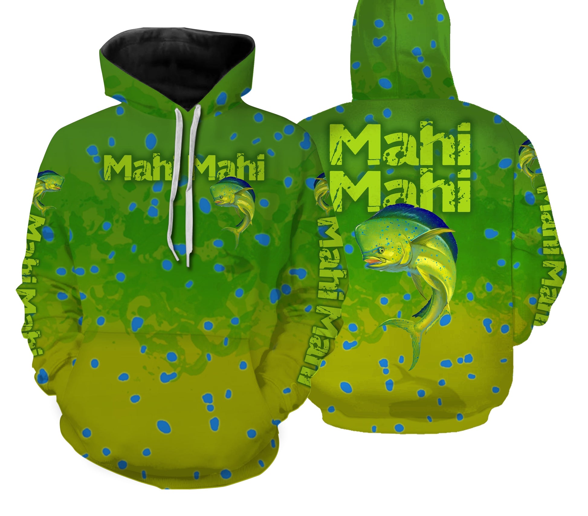 Mahi-mahi fishing full printing shirt Hoodie