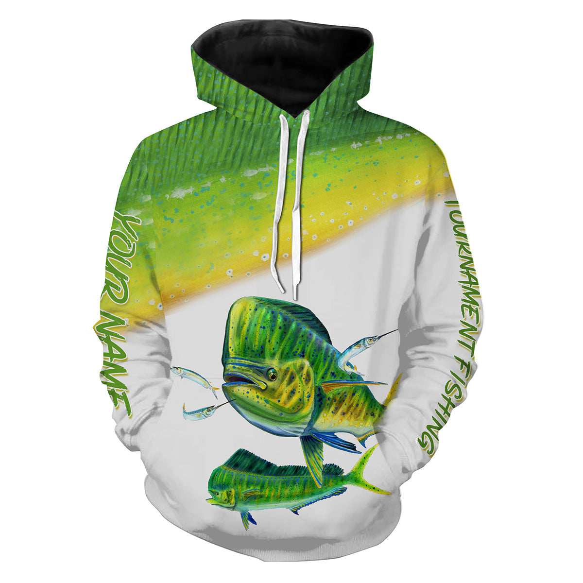 Mahi mahi tournament fishing customize name all over print shirts personalized gift FSA37 Hoodie