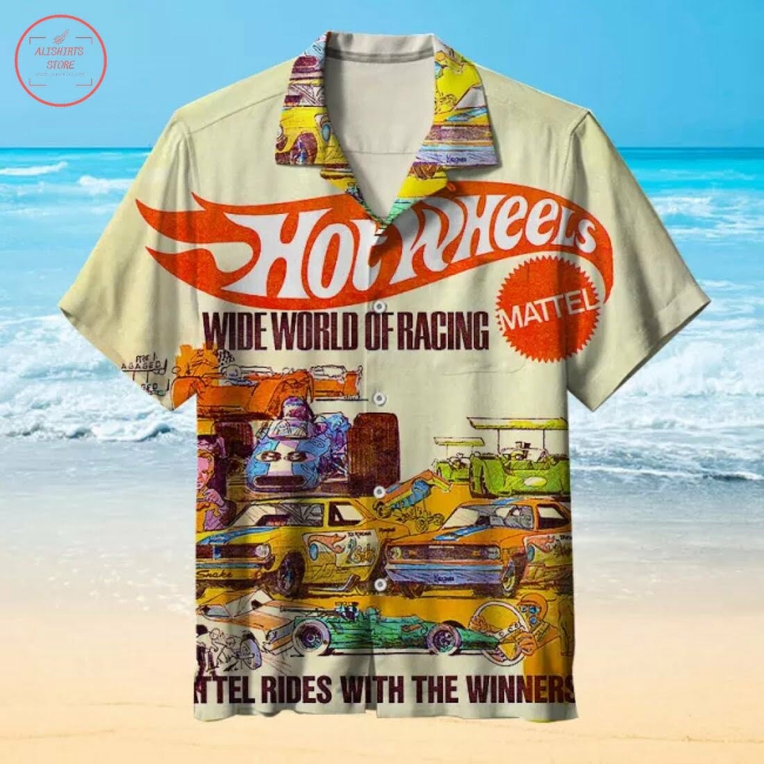 wheels Hawaiian Shirt