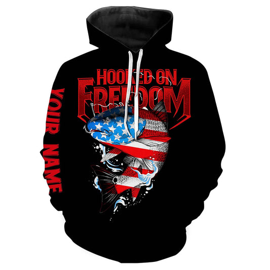 Redfish Puppy Drum Fishing Usa Flag Customize Name 3D All Over Printed Personalized Shirts Tats101 Hoodie Hoodie