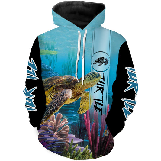 Beautiful Sea Turtles 3D All Over Print Shirts  Hoodie Hoodie