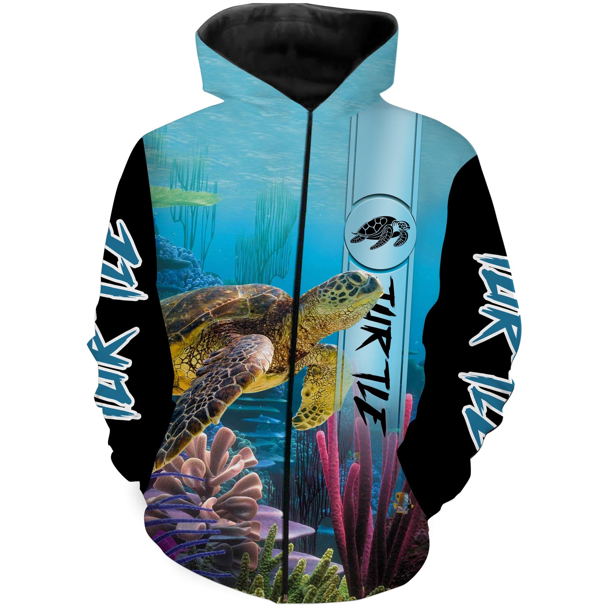 Beautiful Sea Turtles 3D All Over Print Shirts  Zip Up Hoodie Zip Up Hoodie