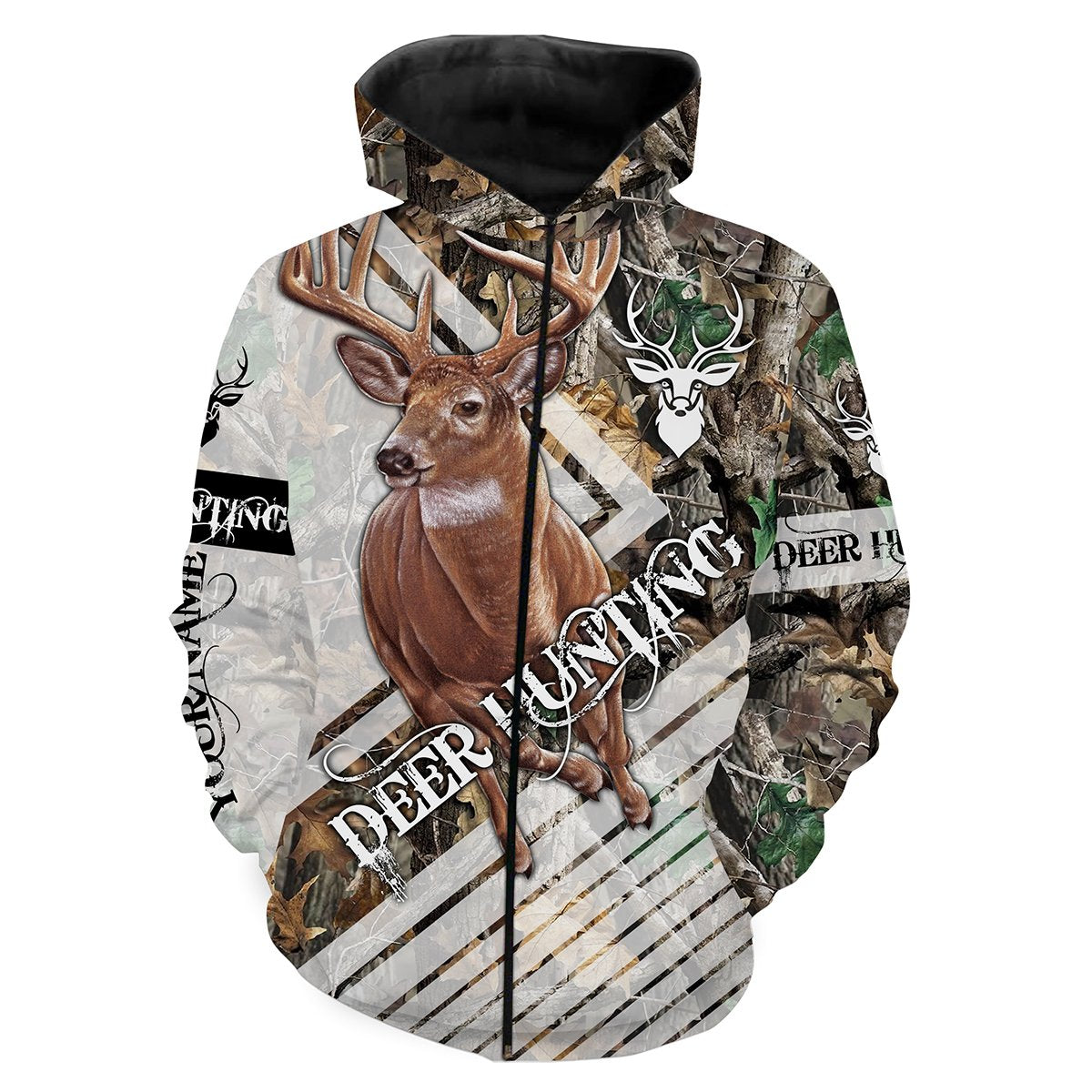 Deer hunting camo Customize 3D All over printed shirts for Hunting season - IPH2040