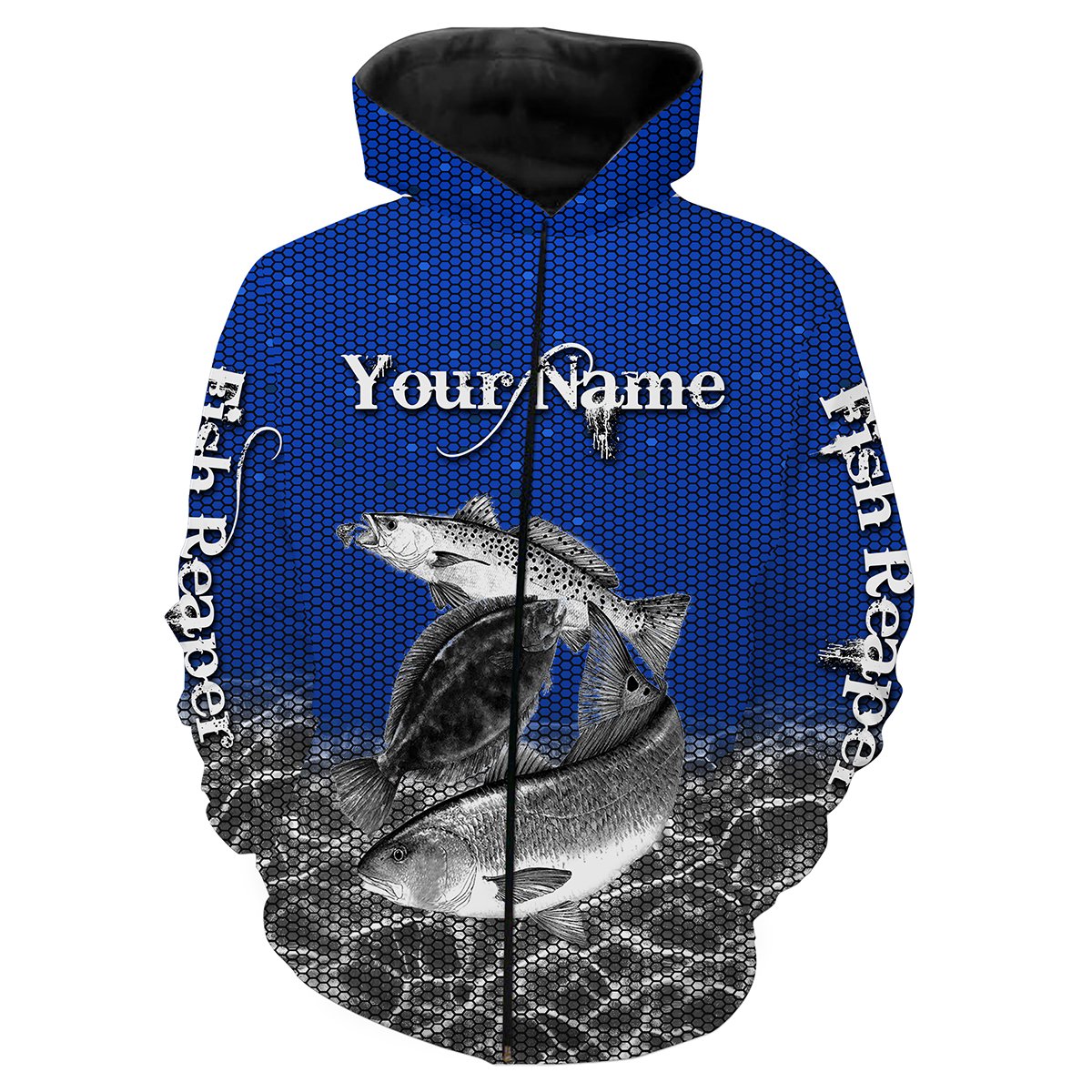 Texas Slam fishing Fish Reaper Customize name All over print shirts Personalized Fishing gift for men