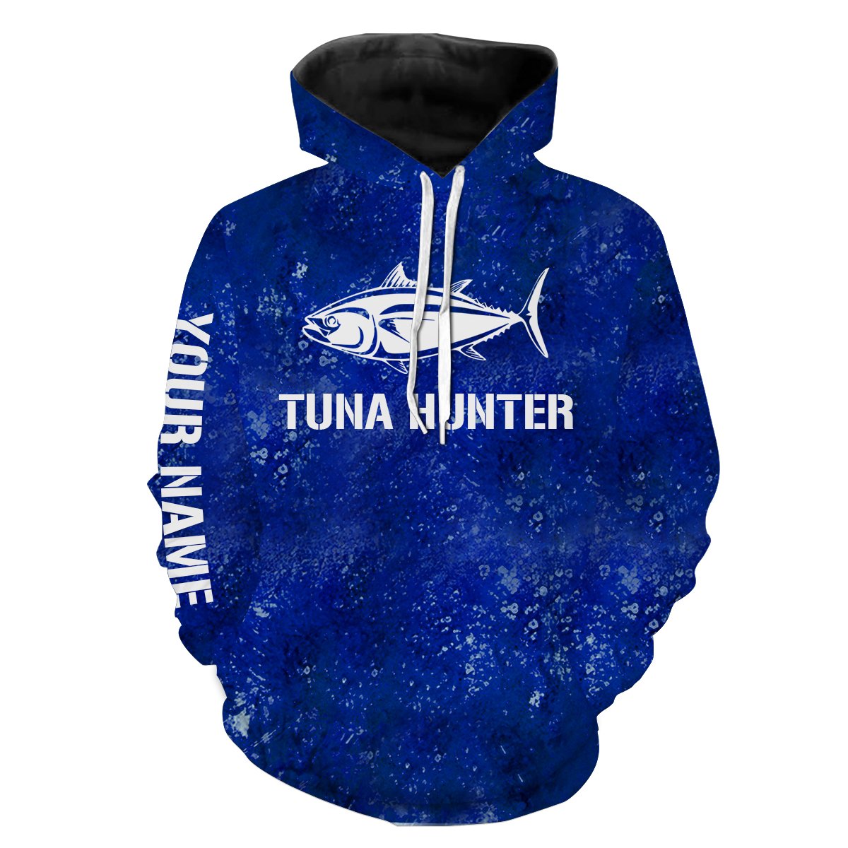 Tuna Fishing Hunter Custom name All over print shirts - personalized fishing gift for men