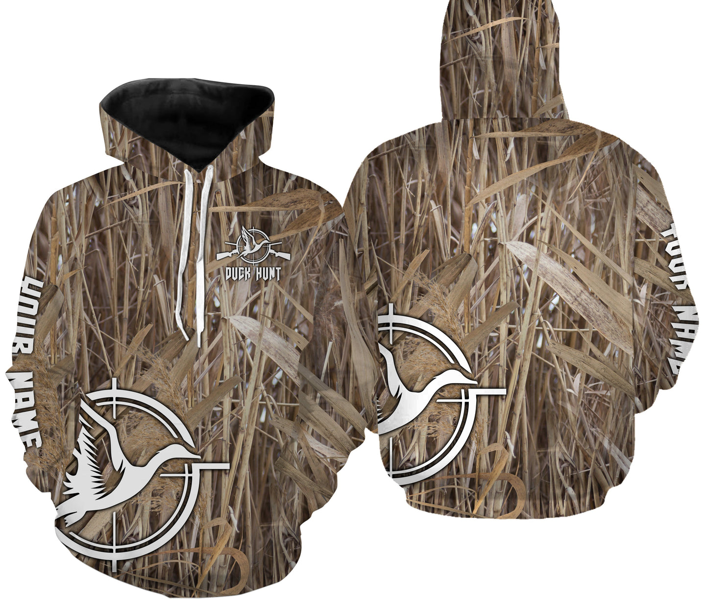 Duck hunting Waterfowl camo Custom Full printing shirts for Duck hunter men, women and kids - IPH2221