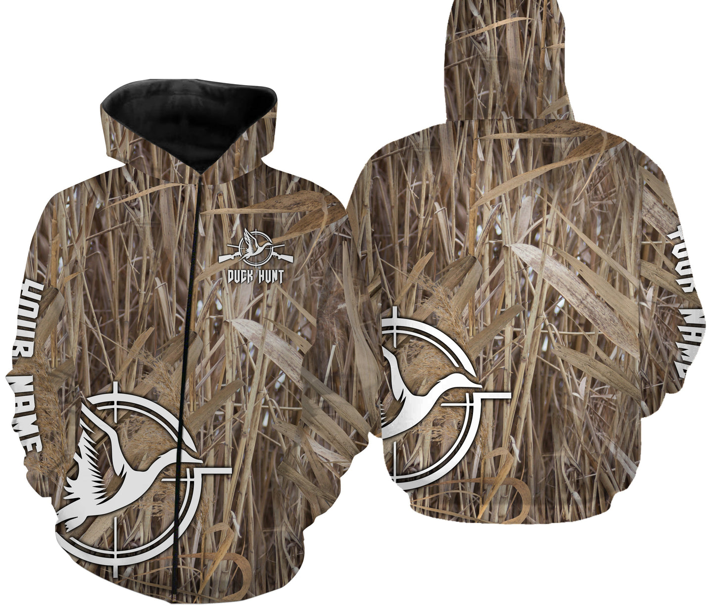 Duck hunting Waterfowl camo Custom Full printing shirts for Duck hunter men, women and kids - IPH2221