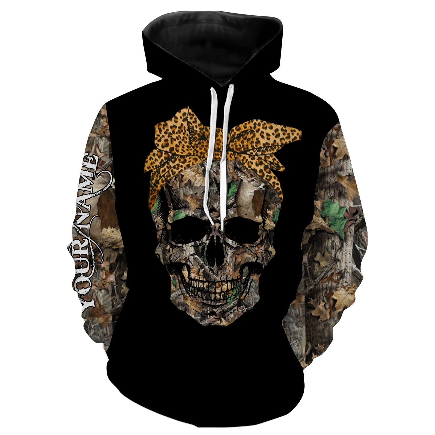 Hunting Women camo Custom All over print shirts - Personalized camo Shirts for girls Hoodie