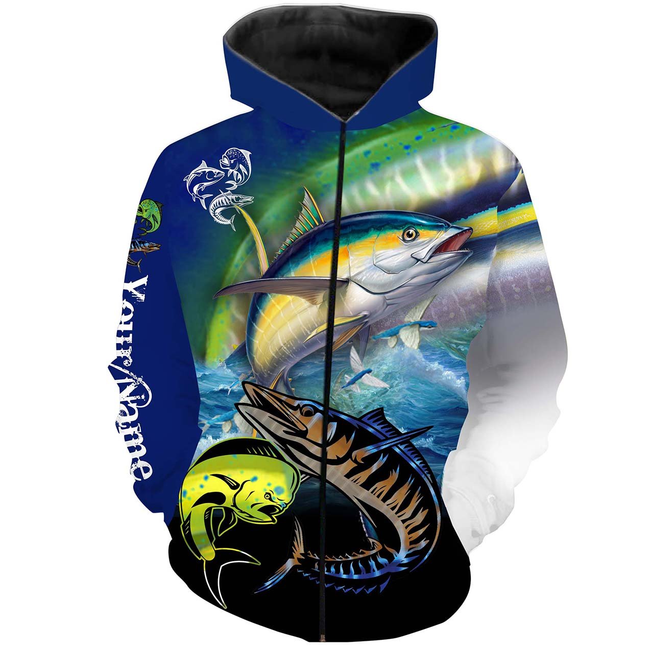 Mahi-mahi Zip up hoodie