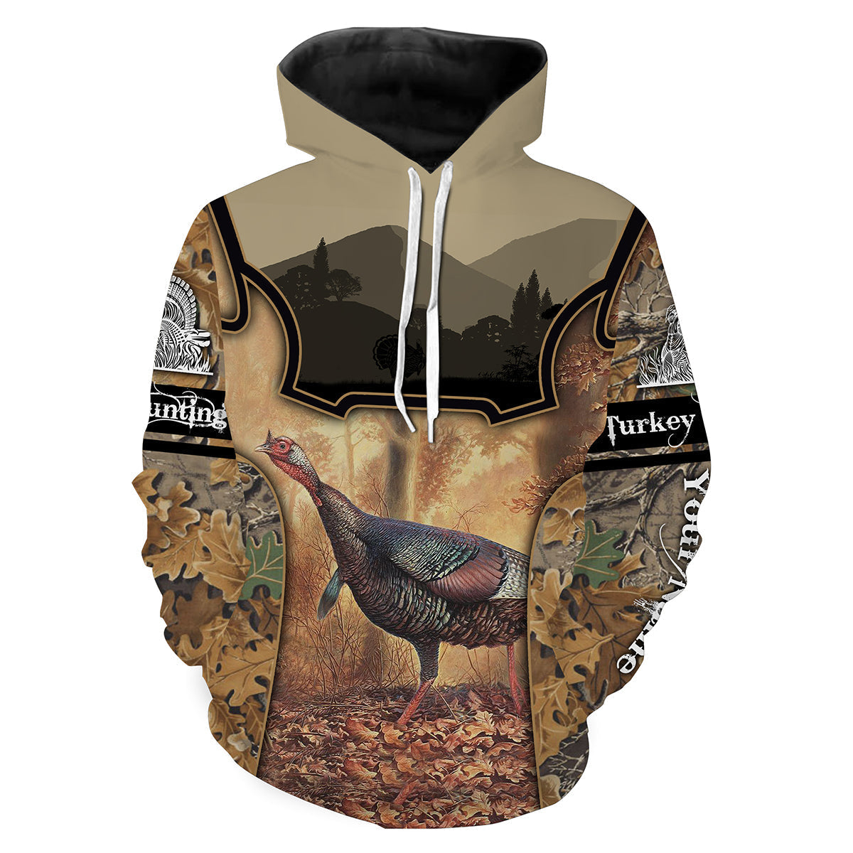 Turkey hunting clothes Customize Name 3D All Over Printed Shirts plus size Personalized Hunting gift For Men