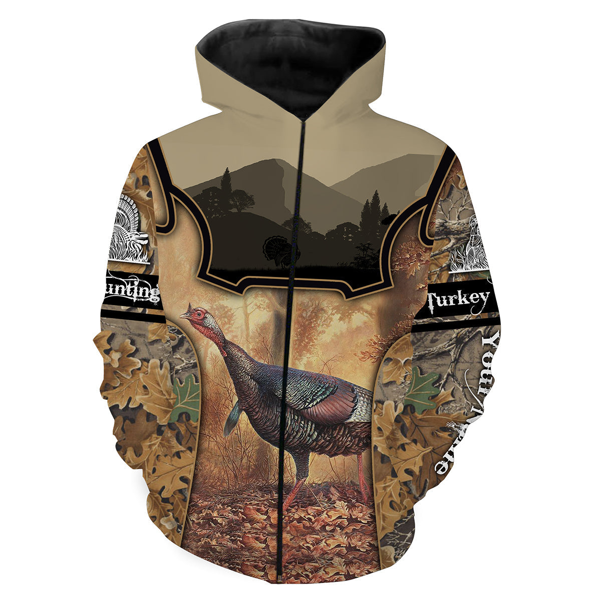 Turkey hunting clothes Customize Name 3D All Over Printed Shirts plus size Personalized Hunting gift For Men