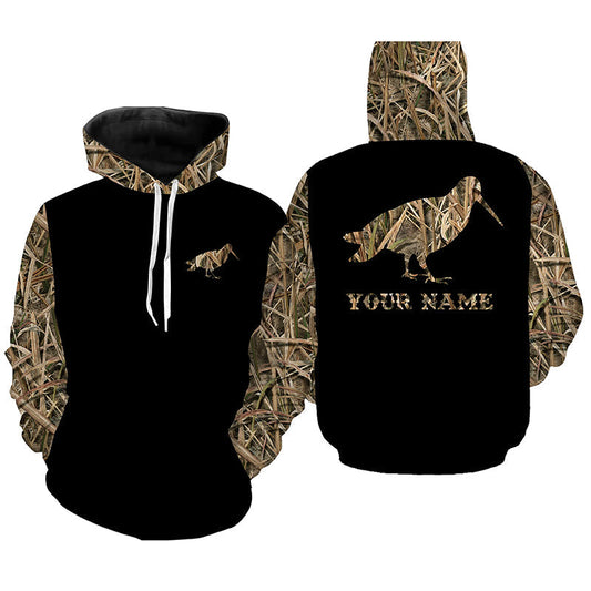 Woodcock hunting camo customize 3D All Over Printed Shirts Personalized Hunting gift For Adult, Kid NQS4106 Hoodie