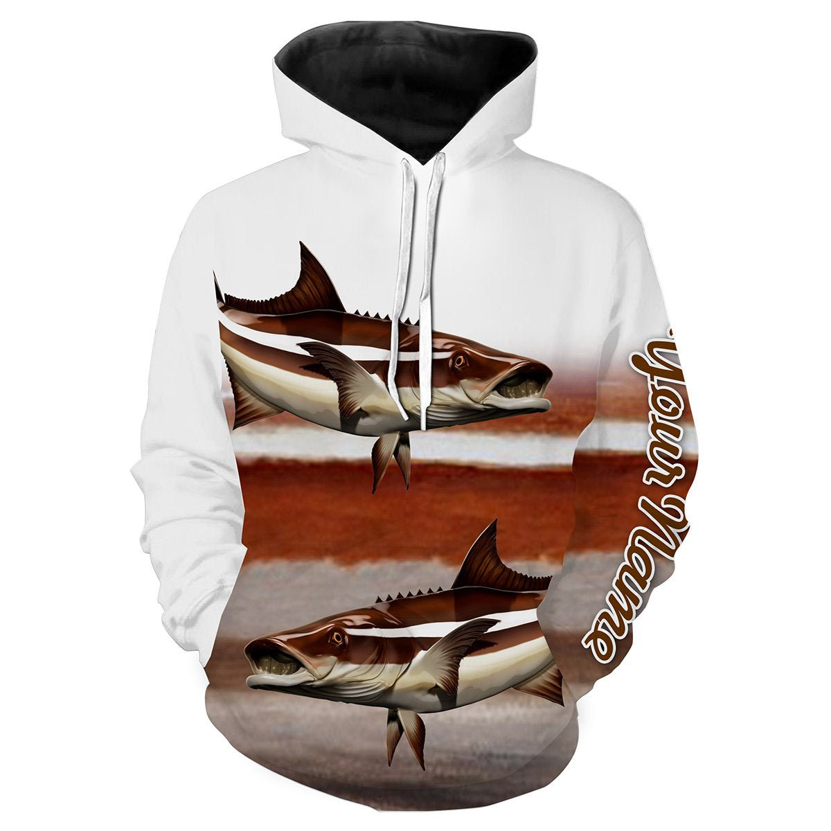 Cobia Fishing Customize Name 3D All Over Printed Shirts For Adult And Kid Personalized Fishing Gift NQS277