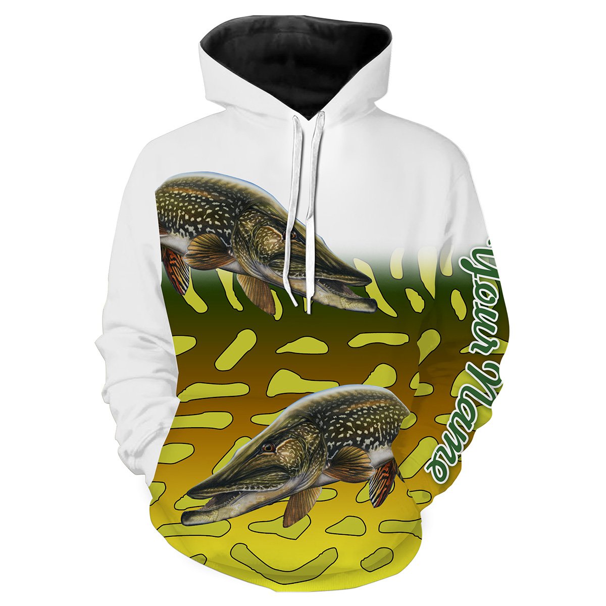 Northern Pike Fishing Customize Name 3D All Over Printed Shirts For Adult And Kid Personalized Fishing Gift NQS278