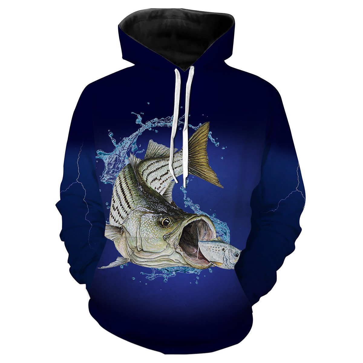 Striped Bass Fishing 3D All Over printed Shirts NQS327 Hoodie