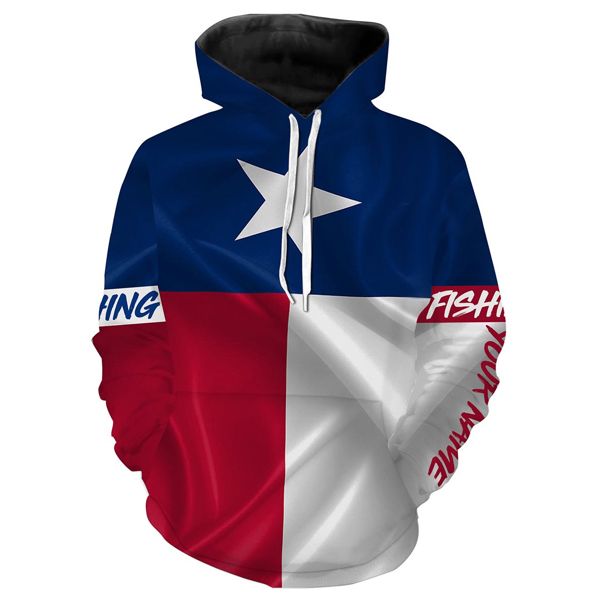 Texas State Flag 3D All Over print shirts personalized apparel for Adult and kid NQS435 Hoodie