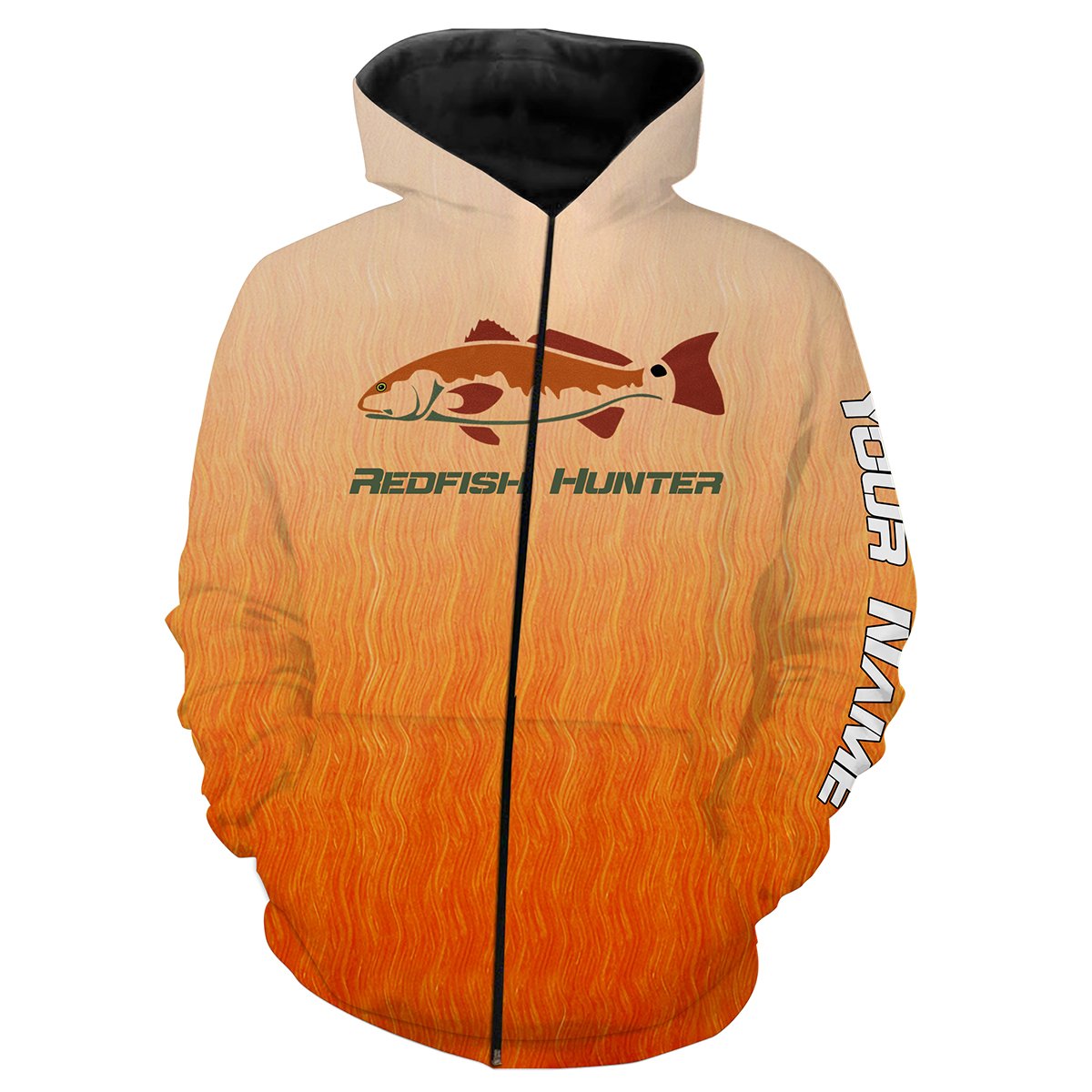 Redfish Puppy Drum Fishing Redfish Hunter 3D All Over print shirts personalized fishing apparel for Adult and kid NQS563