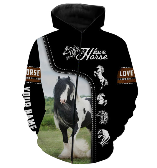 Gypsy Horse Shirts Zip Up Hoodie Zip Up Hoodie