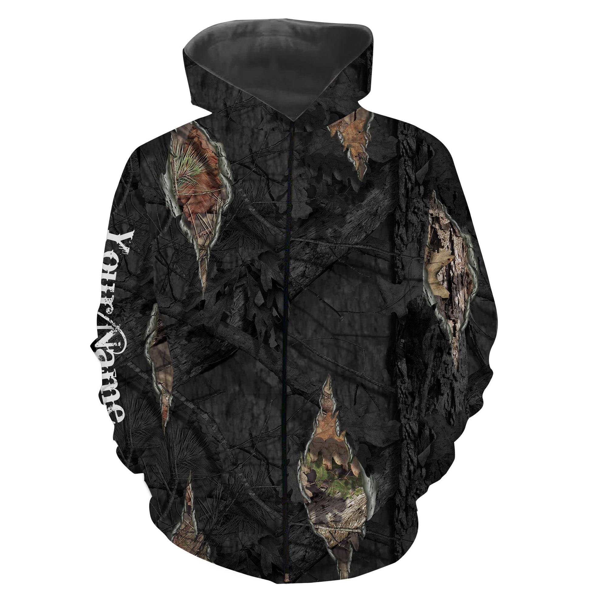 Hunting Camouflage Clothes Customize Name 3D All Over Printed Shirts Plus Size Nqs1020 Zip Up Hoodie Zip Up Hoodie