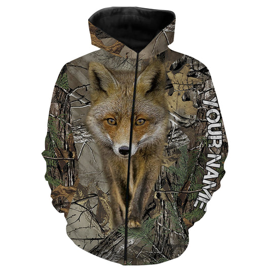 Best Coyote Predator Hunting Camo Shirt Coyote Skull 3D Shirts Zip Up Hoodie Zip Up Hoodie