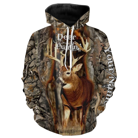 Mule deer hunting big games hunting legend hunter hunting camo custom name hunting clothes NQSD44 Hoodie